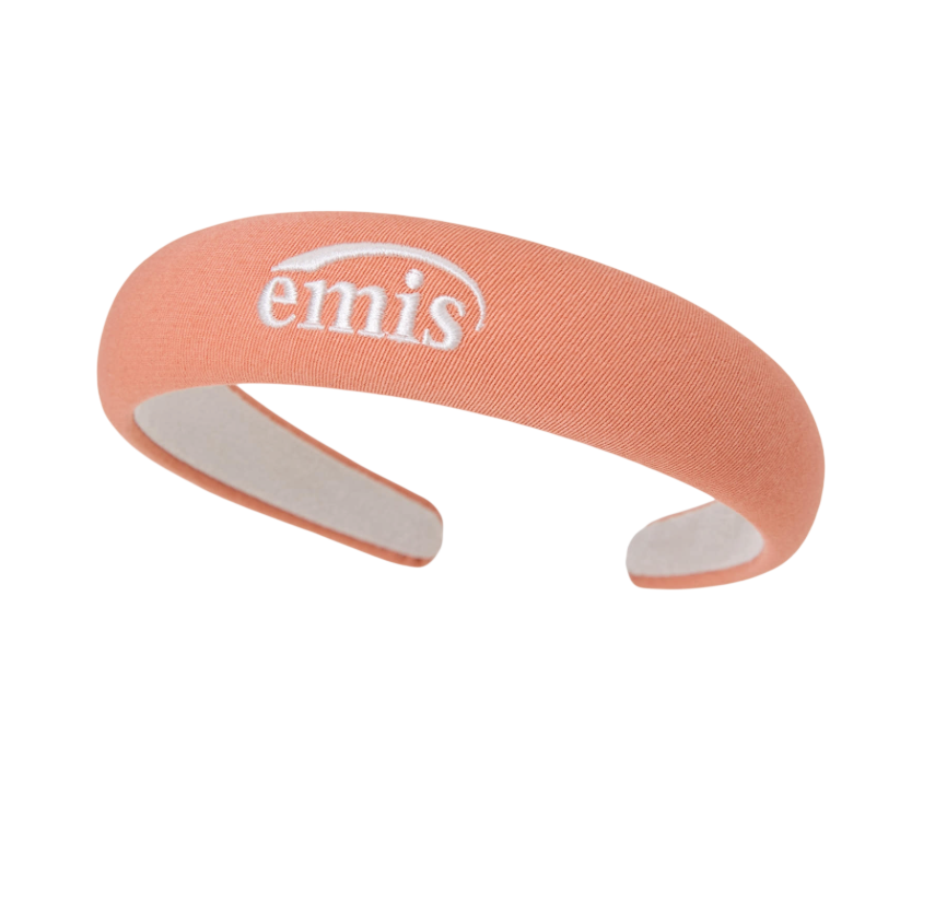 - Emis Cotton Twill Hairband Apricot