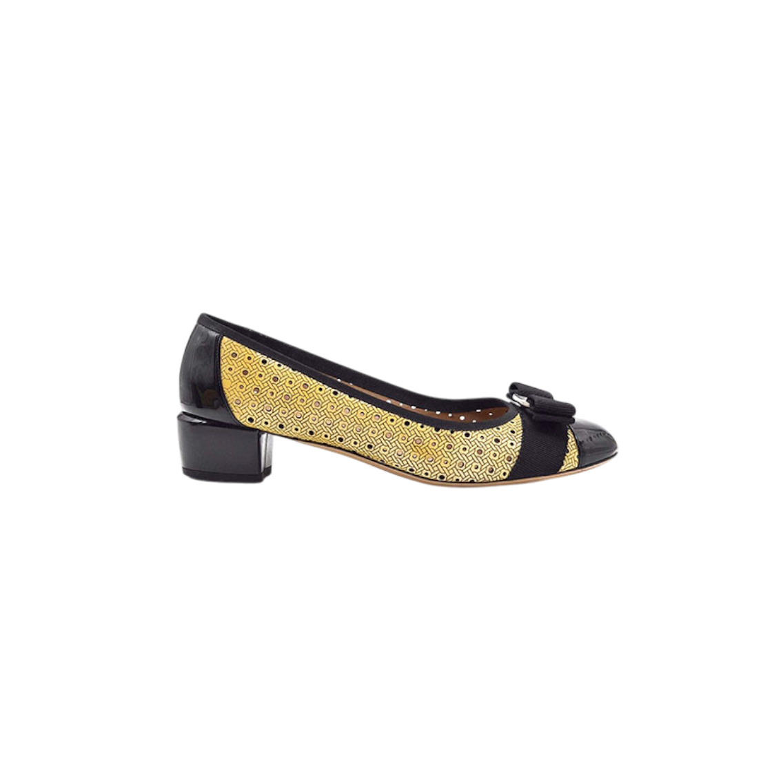 페라가모 레이저컷 바라 펌프스 L120782(Ferragamo Laser-Cut Vara Pumps L120782) - 1