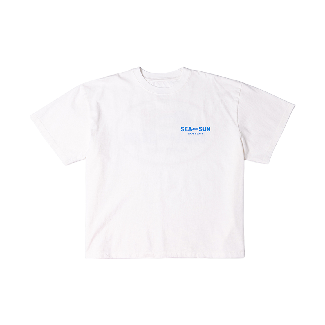 빅웨이브 컬렉티브 씨앤선 해피데이즈 박서핏 티셔츠 오프 화이트(BIGWAVE COLLECTIVE Sea And Sun Happy Days Boxier Tee Off White) - 2