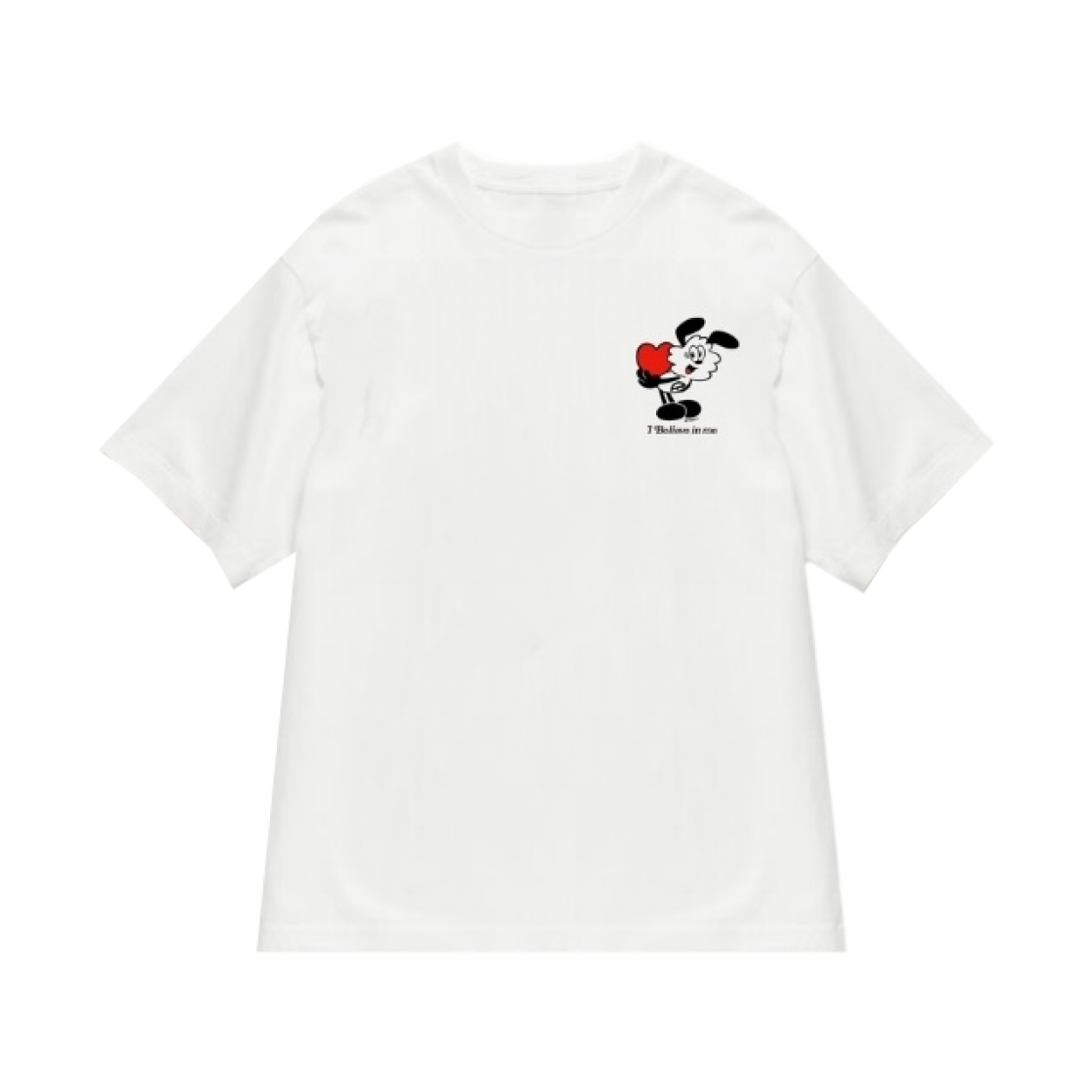 베르디 x 롯데 뮤지엄 베르디 티셔츠 #2 화이트(Verdy x Lotte Museum Verdy T-Shirt #2 White)