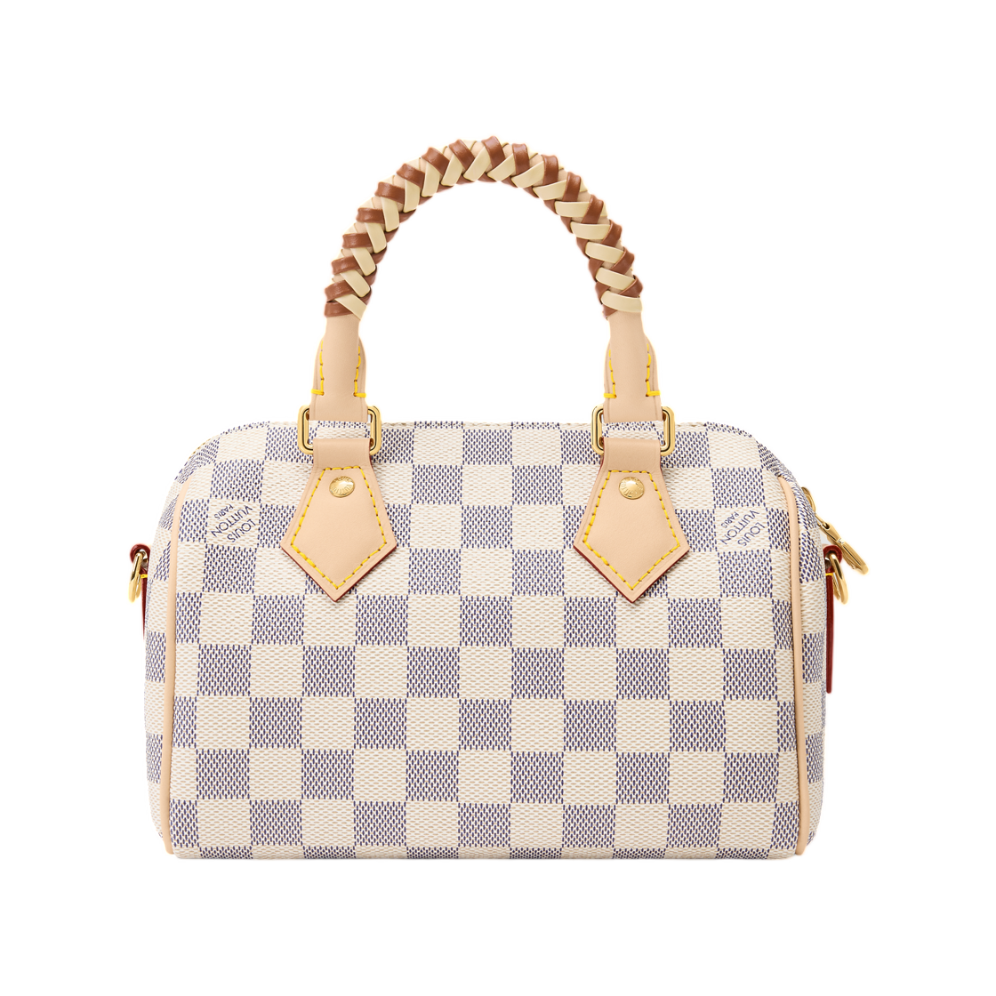 루이비통 스피디 반둘리에 20 다미에 아주르 바나나 옐로우(Louis Vuitton Speedy Bandouliere 20 Damier Azur Banana Yellow) - 2