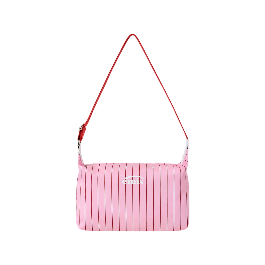 - Emis Stripe Hobo Bag Pink