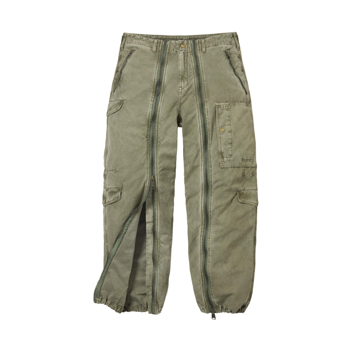 슈프림 x 알파 인더스트리 코튼 플라이트 팬츠 올리브 - 26SS(Supreme x Alpha Industries Cotton Flight Pant Olive - 26SS) - 2