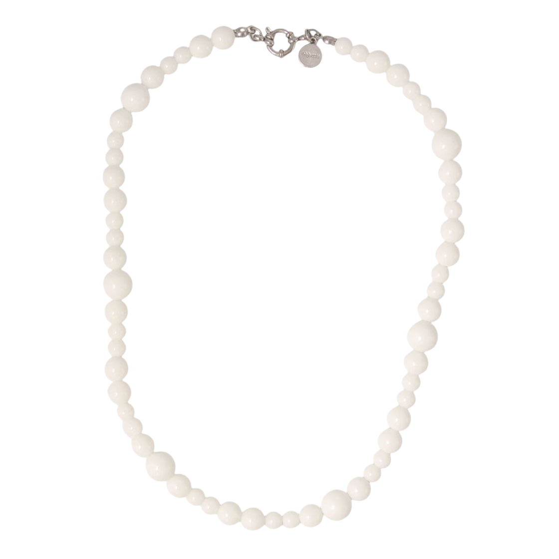 18N0005 OBJET213 Bubble Off White Necklace