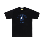 BAPE Color Camo College T-Shirt Black Navy