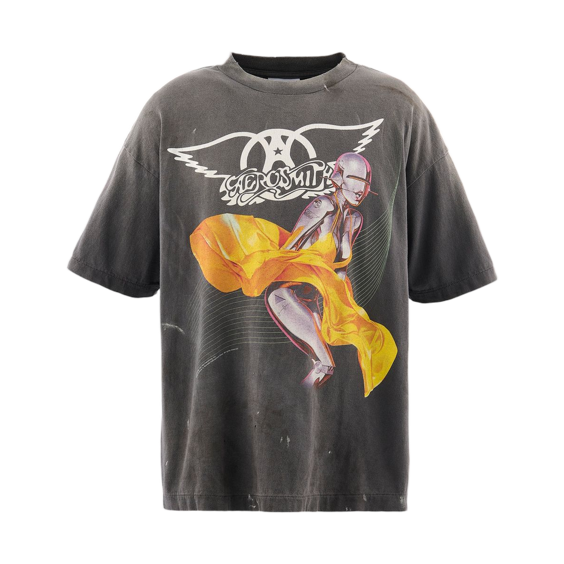 MK8-0000-C25 Saint Mxxxxxx x Aerosmith S/S T-Shirt Black - 26SS
