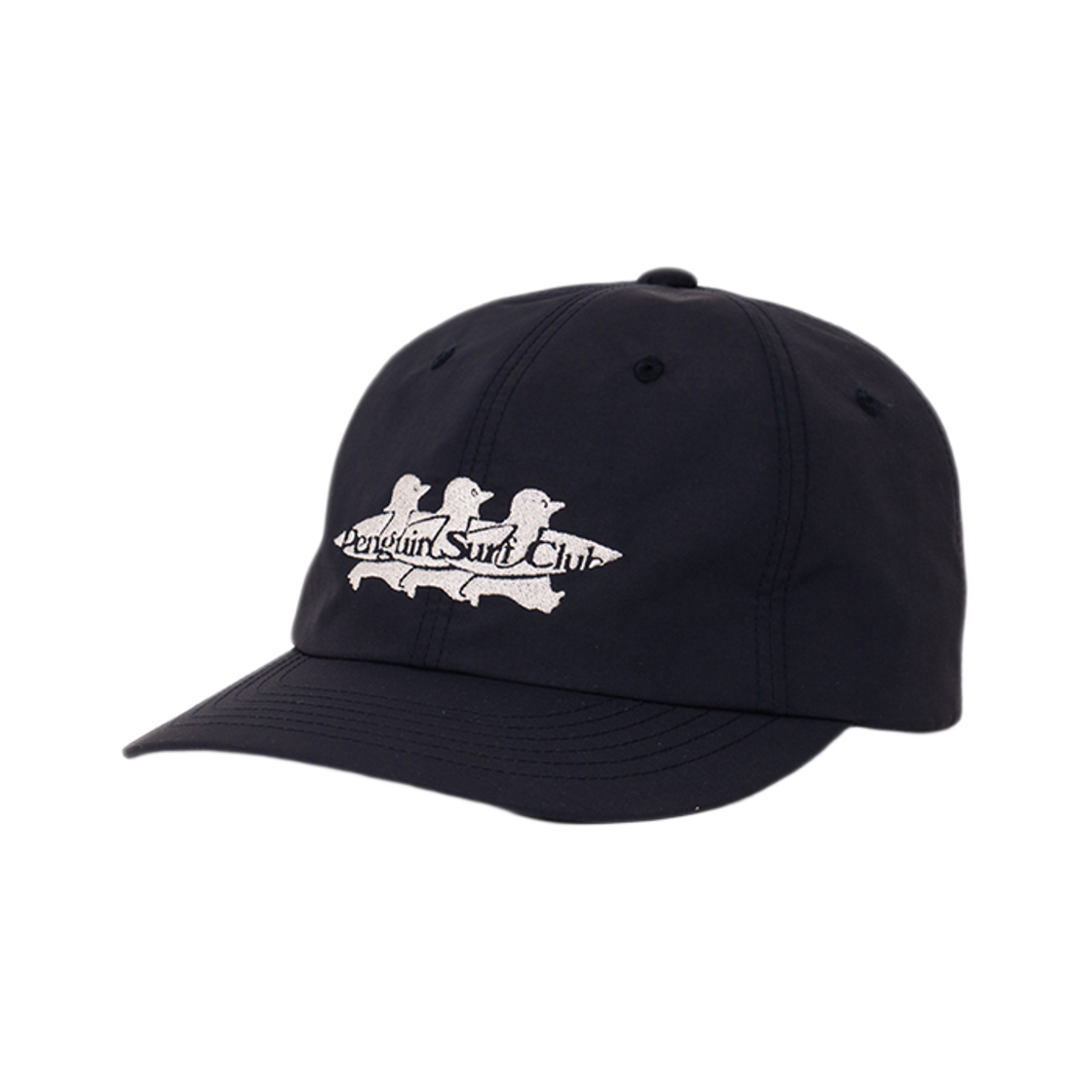 빅웨이브 컬렉티브 팽귄 서프 클럽 나일론 캡 네이비(BIGWAVE COLLECTIVE Penguin Surf Club Nylon Cap Navy) - 2