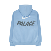 Palace x Nike Font Swoosh Hood Sky Blue - 26SS