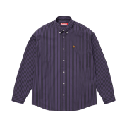 Supreme Stripe Shirt Purple - 26SS