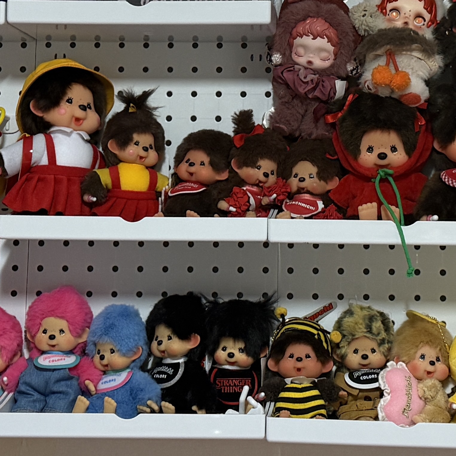 Monchhichi x Chibimaruko-chan S 착용 스타일