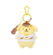 SJF X POMPOMPURIN PLUSH KEYCHAIN - YELLOW