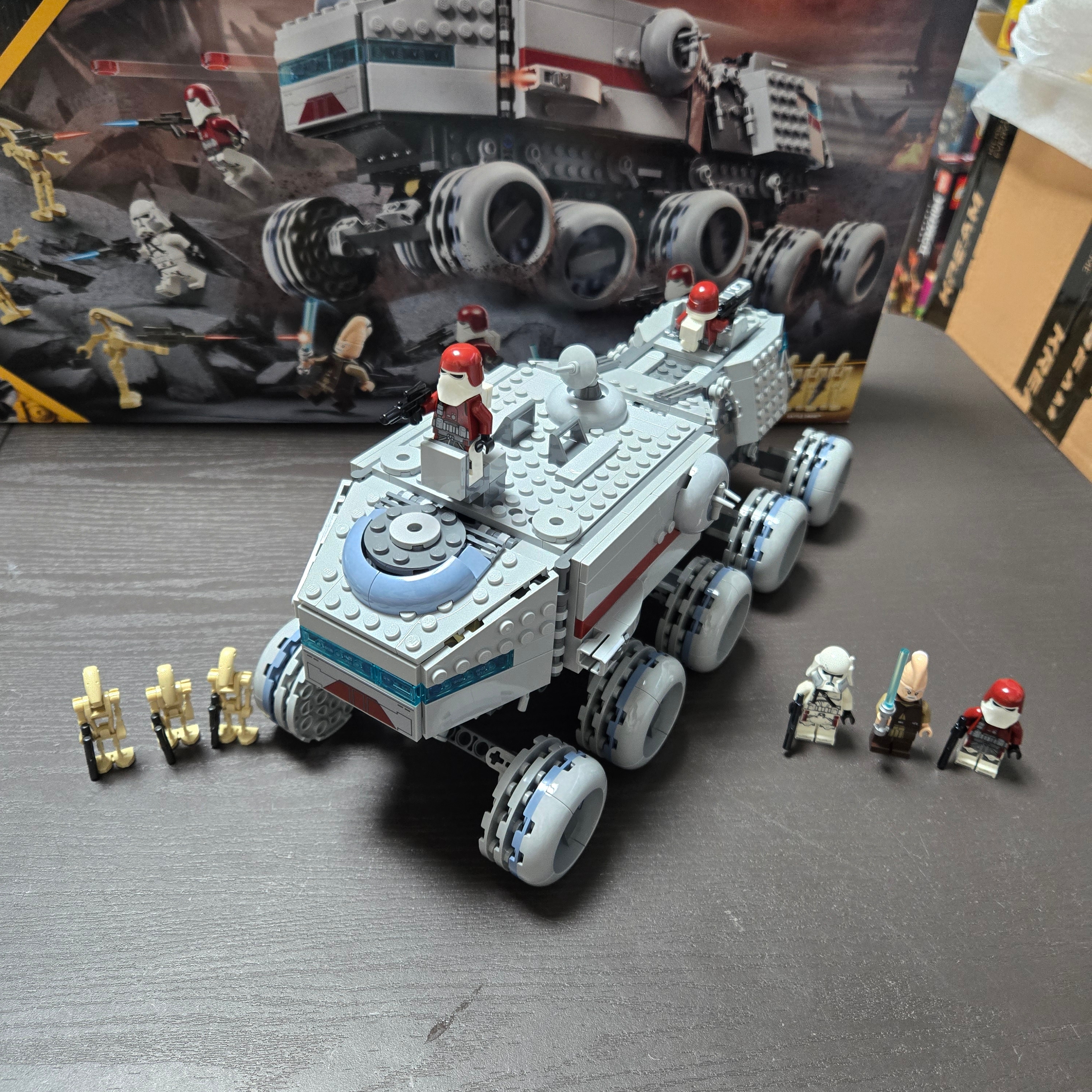 Lego Star Wars Republic Juggernaut 착용 스타일 - 1