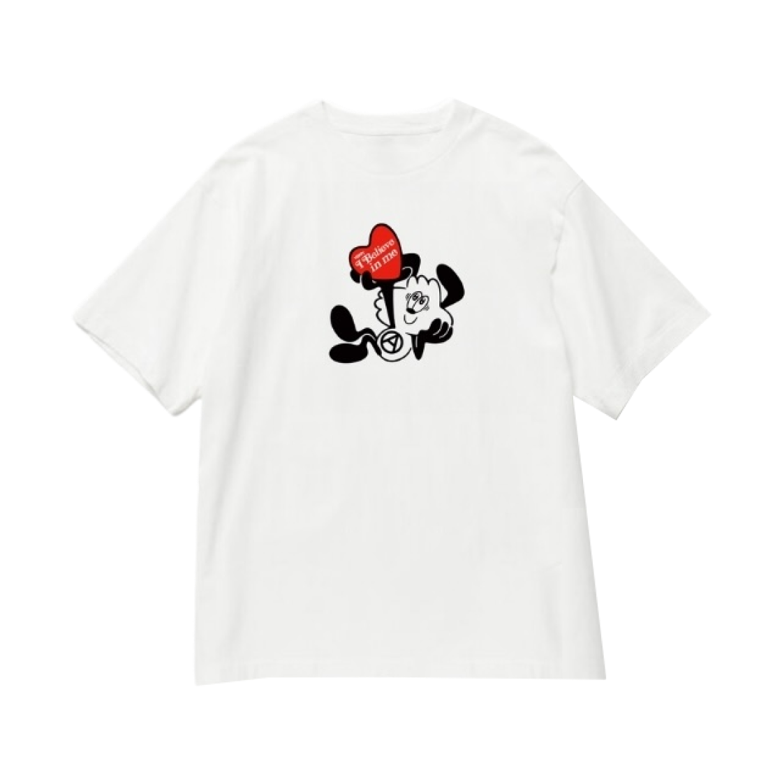 베르디 x 롯데 뮤지엄 베르디 티셔츠 #1 화이트(Verdy x Lotte Museum Verdy T-Shirt #1 White)