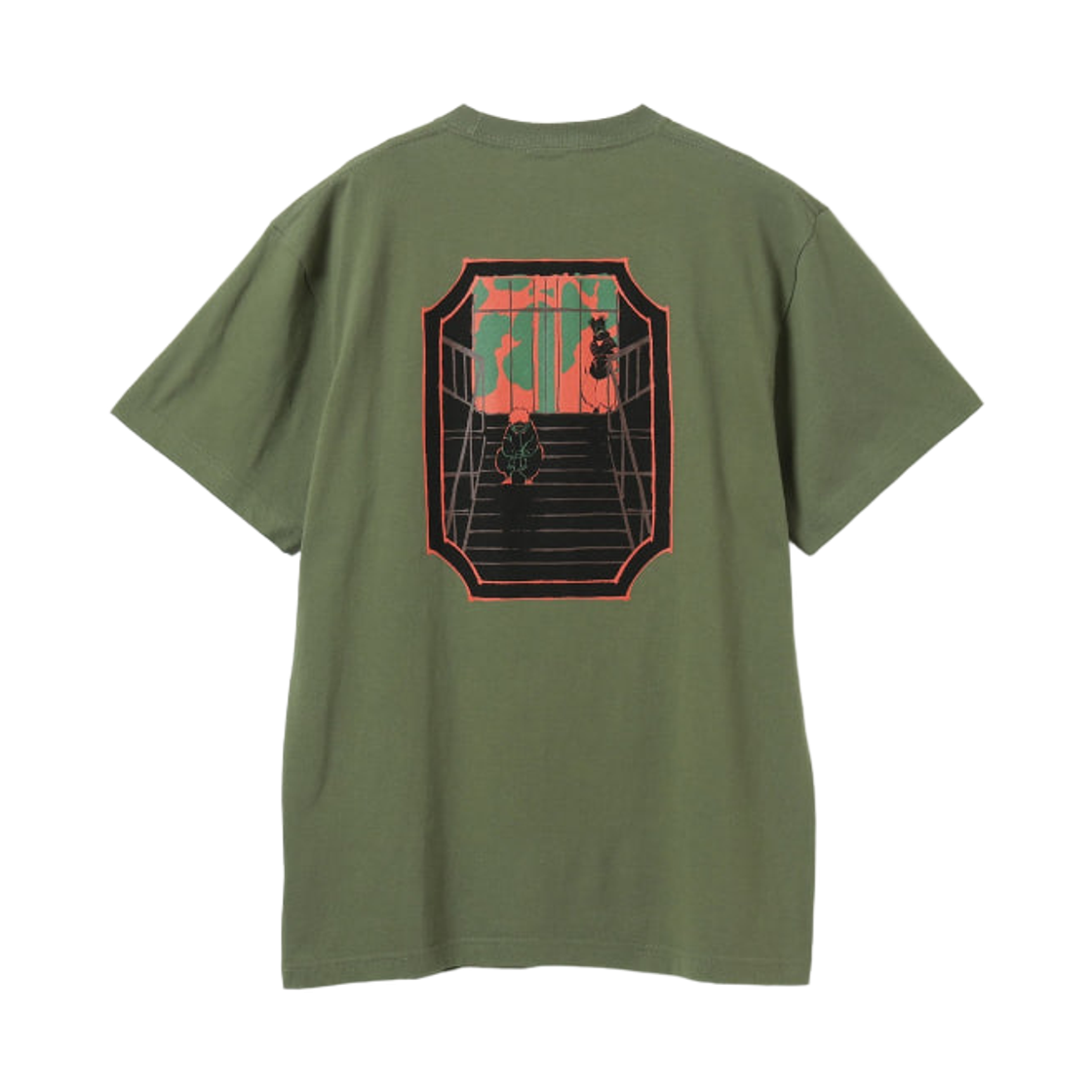 59-04-0054-255 Mangart Beams x Jujutsu Kaisen Her Yuji Itadori & Choso T-Shirt Khaki