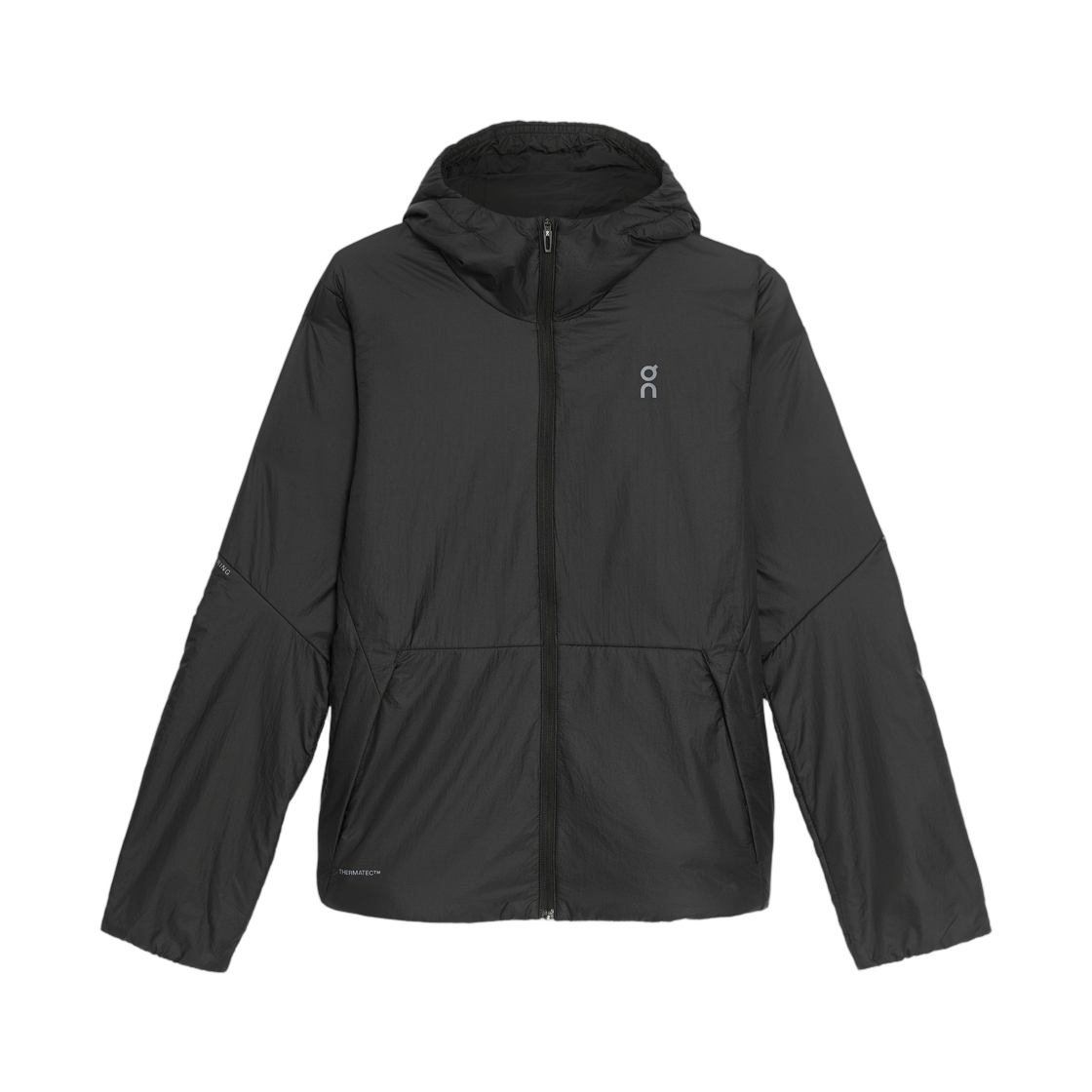 (W) 온 러닝 트렉 자켓 인슐레이티드 블랙((W) On Running Trek Jacket Insulated Black)