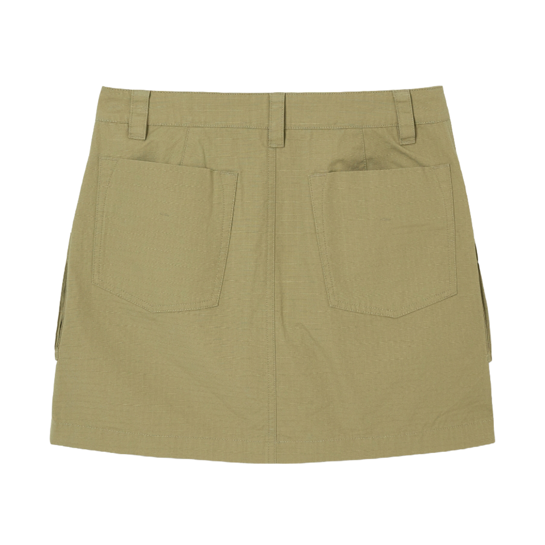 세터 우먼 립스탑 카고 미니 스커트 카키(SATUR W Ripstop Cargo Mini Skirt Khaki) - 2