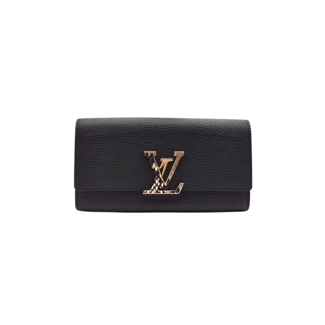 ITLAQQ9QV7FG Louis Vuitton Python Capucines Wallet L824456