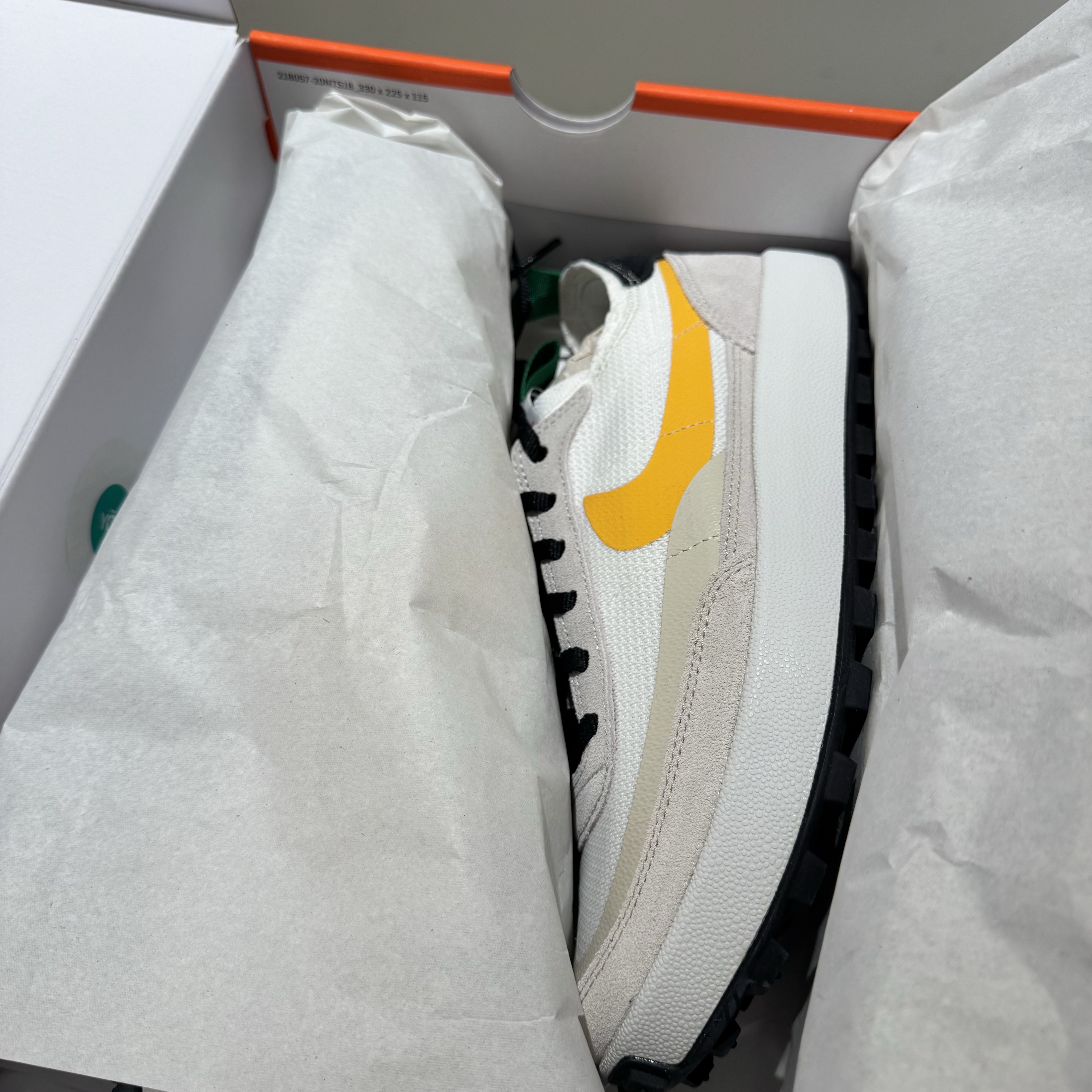 Nike x Tom Sachs General Purpose Shoe Pine Green University Gold 착용 스타일