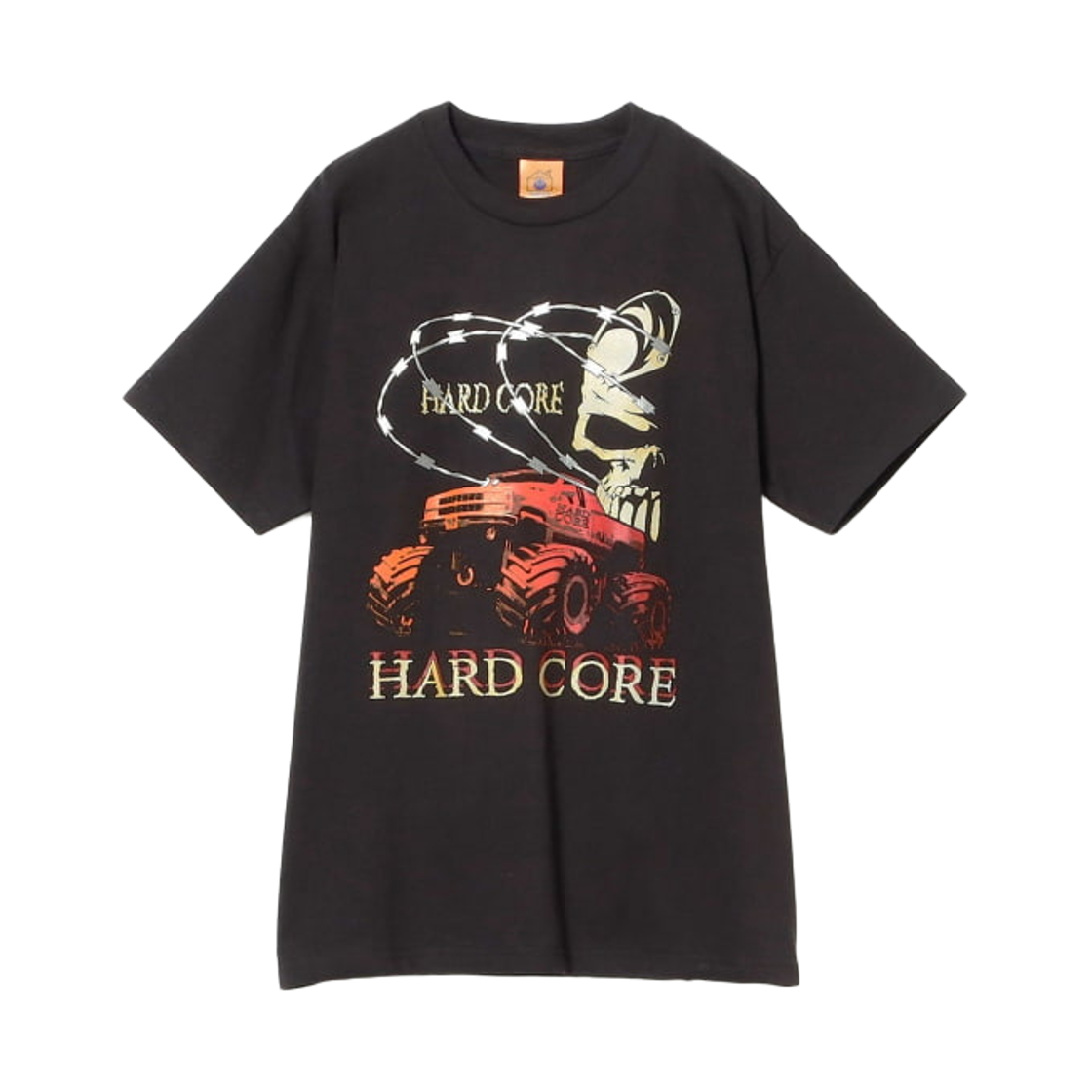 빔즈 T x 낸시 하드 투 더 코어 티셔츠 블랙(Beams T x Nancy Hard To The Core T-Shirt Black) - 1