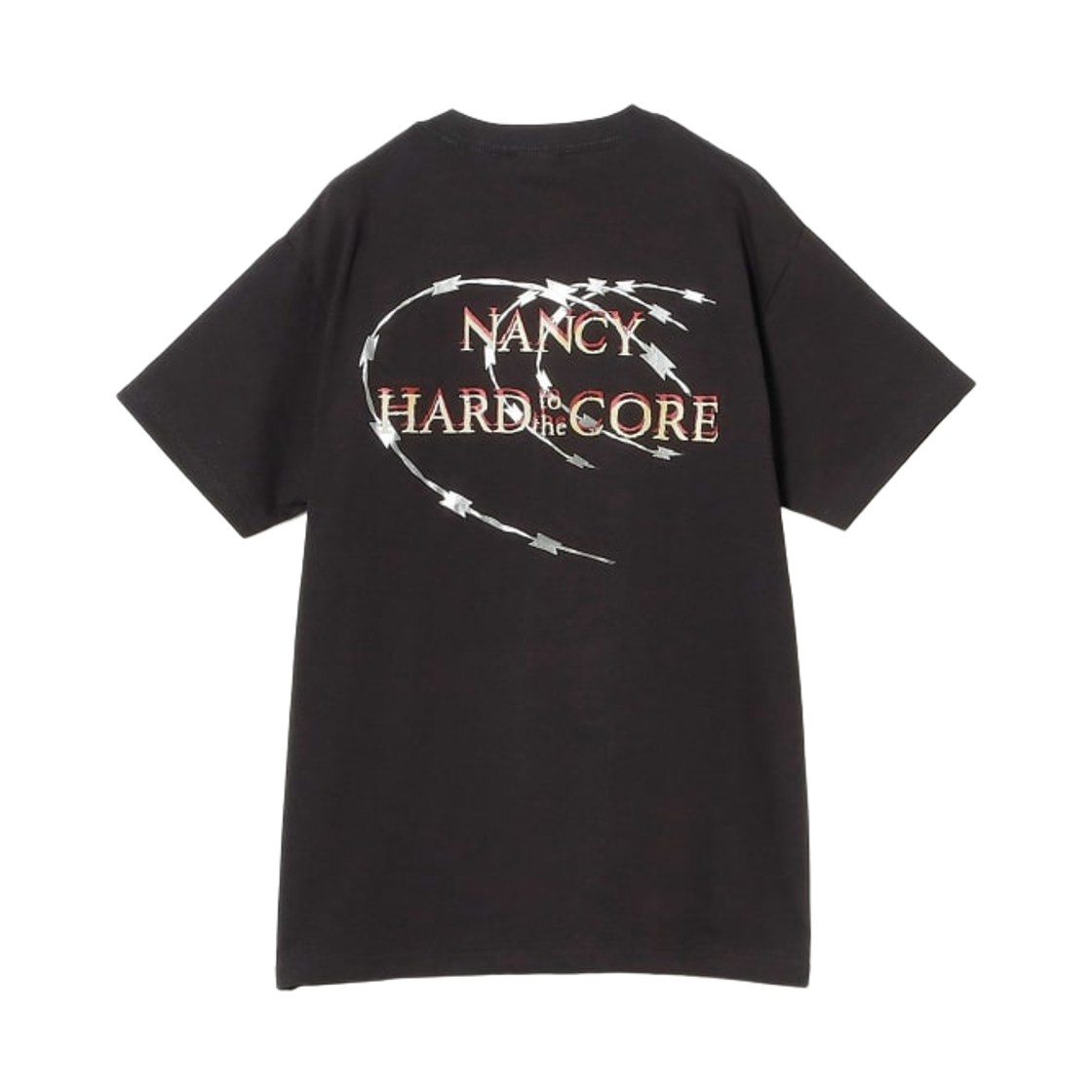 빔즈 T x 낸시 하드 투 더 코어 티셔츠 블랙(Beams T x Nancy Hard To The Core T-Shirt Black) - 2