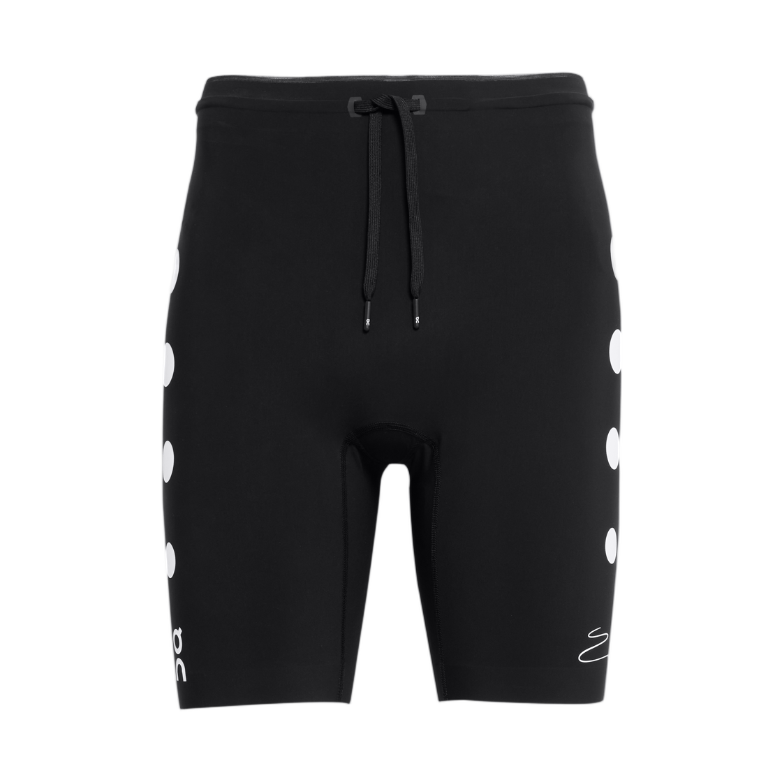 온 러닝 마라톤 쇼츠 타이트 디스턴스 블랙(On Running Marathon Short Tight Distance Black) - 1