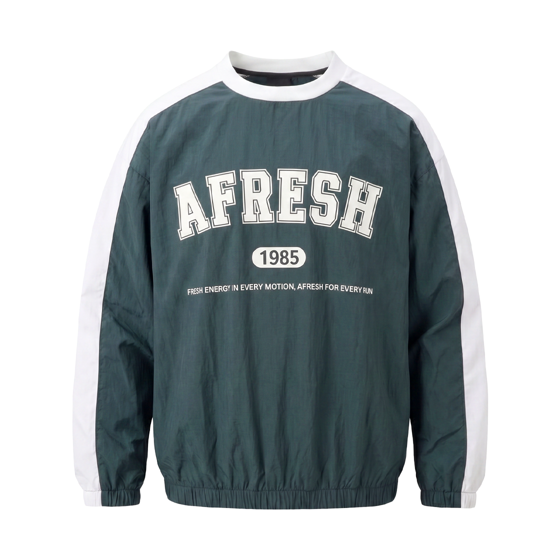 어프레쉬 스포트 윈드 스웻셔츠 다크그레이(AFRESH Sporty Wind Sweatshirt Dark green) - 1