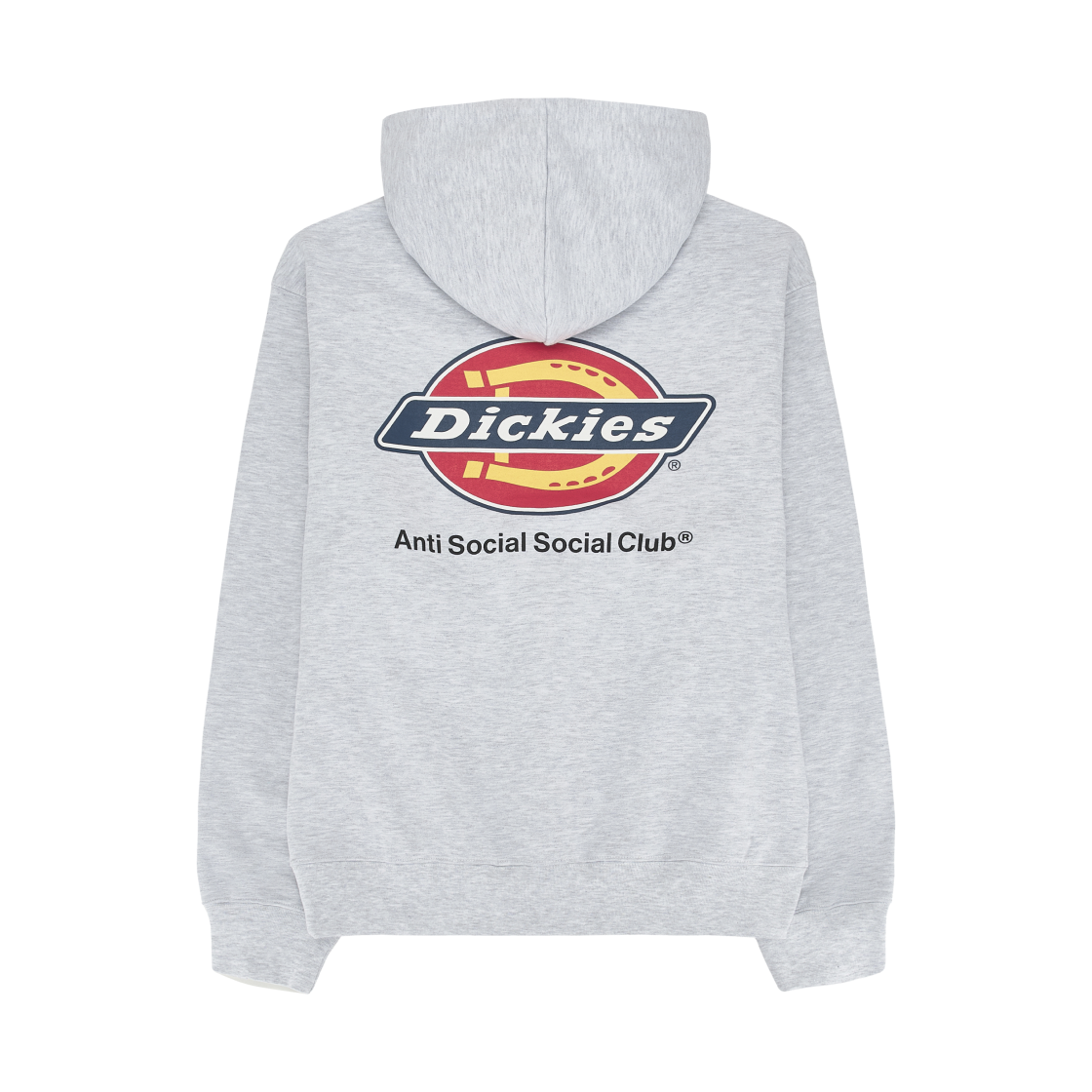 안티 소셜 소셜 클럽 x 디키즈 로고 후드 헤더 그레이(Anti Social Social Club x Dickies Logo Hoodie Heather Gray)