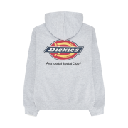 Anti Social Social Club x Dickies Logo Hoodie Heather Gray
