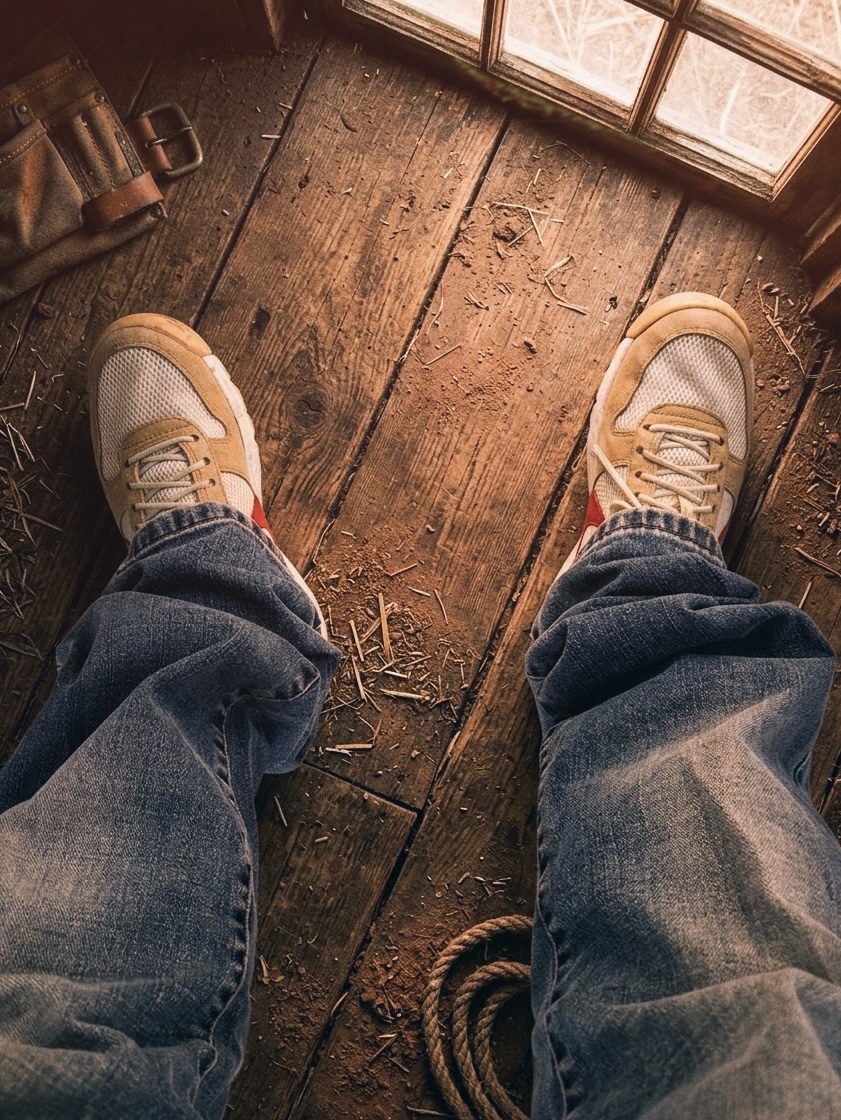 Nike x Tom Sachs Mars Yard Shoe 2.0 Space Camp 착용 스타일
