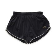Tracksmith Twilight Split Shorts Black Ivory