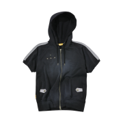 MAINBOOTH Chocolate Hood Zip-up Black