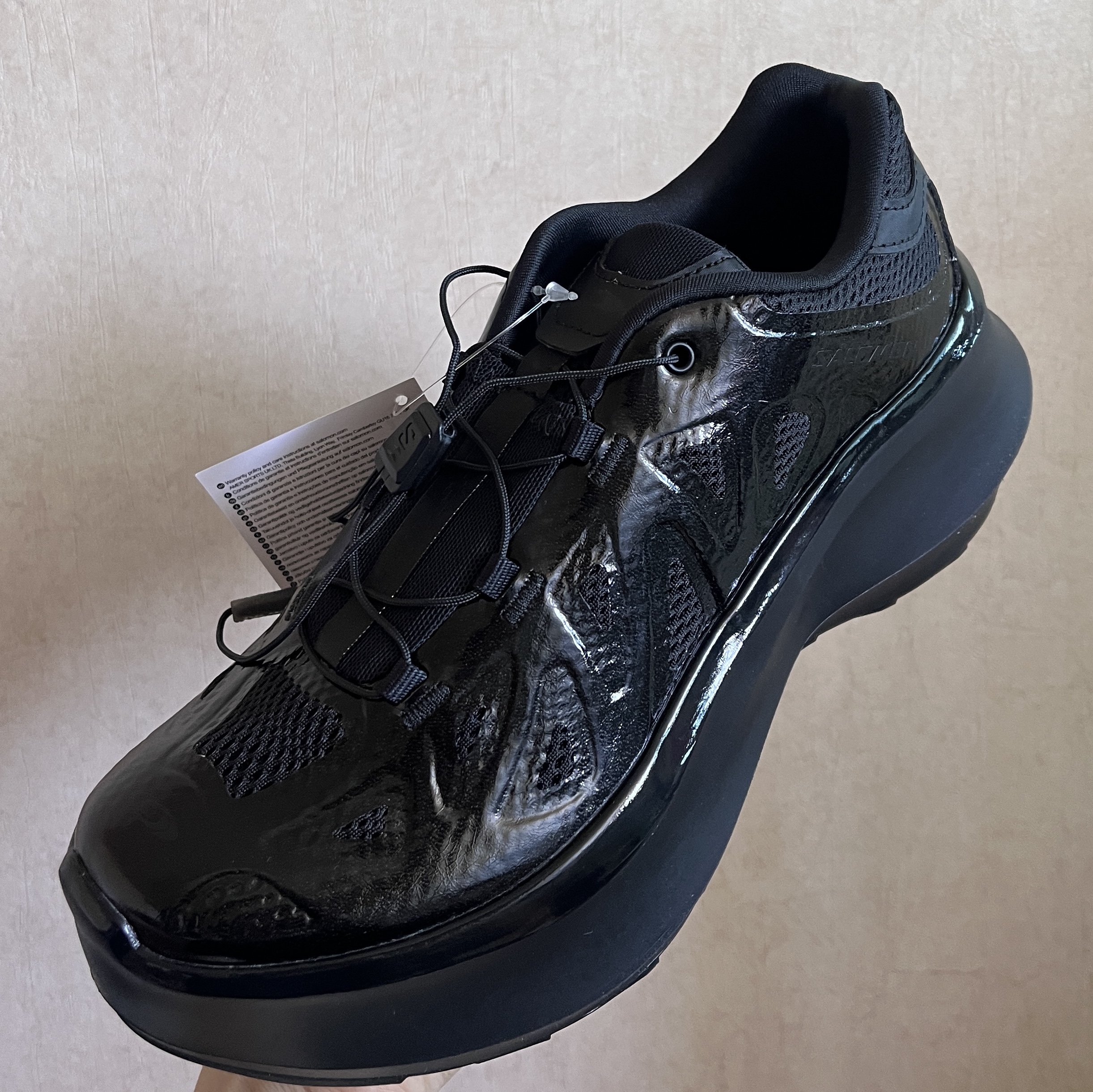 Salomon x Comme des Garcons XT-Whisper Void Platform Black 착용 스타일
