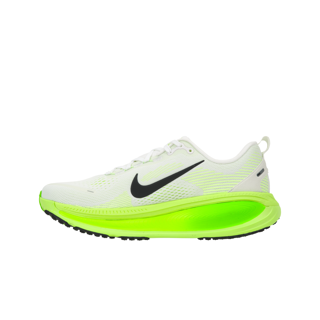 (W) 나이키 보메로 18 화이트 일렉트릭 그린((W) Nike Vomero 18 White Electric Green) - 3