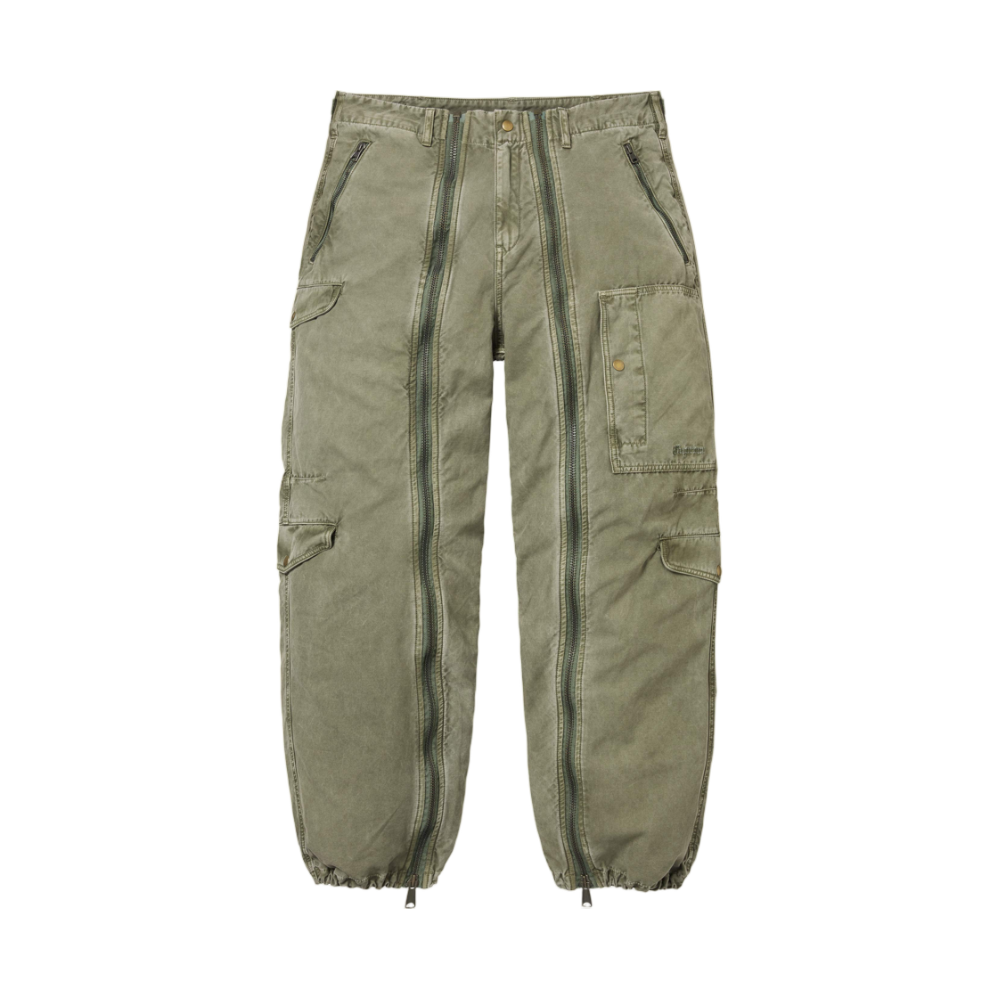 슈프림 x 알파 인더스트리 코튼 플라이트 팬츠 올리브 - 26SS(Supreme x Alpha Industries Cotton Flight Pant Olive - 26SS) - 1