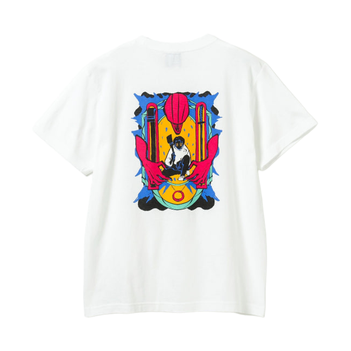 망가트 빔즈 x 주술회전 허 옷코츠 유타 & 리카 티셔츠 화이트(Mangart Beams x Jujutsu Kaisen Her Yuta Okkotsu & Rika T-Shirt White) - 1
