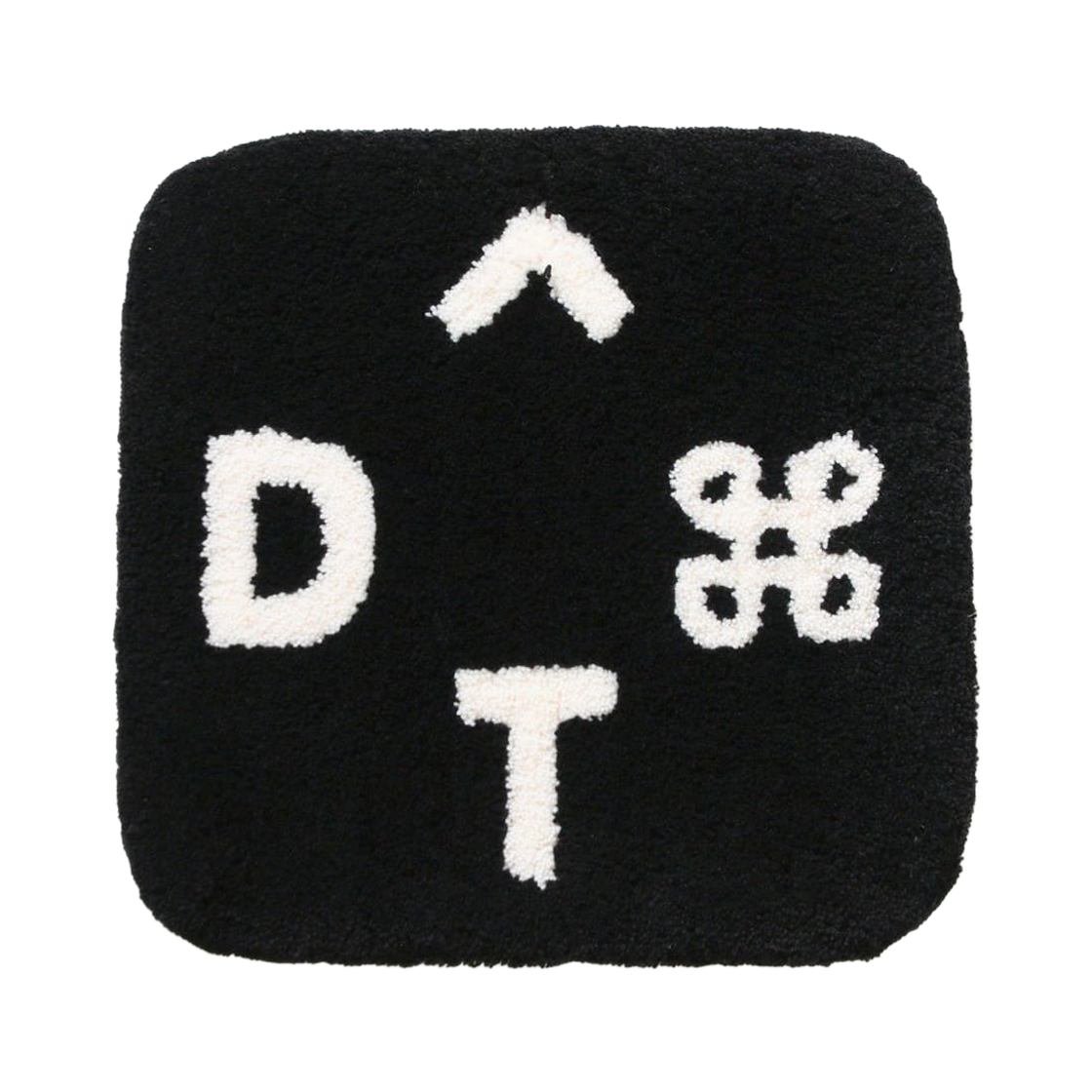 빔즈 T x 오가타 카즈마 x 시 러그 S 블랙(Beams T x Kazuma Ogata x Shi Rug S Black)