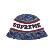 Supreme Knit Logo Crusher Navy - 26SS