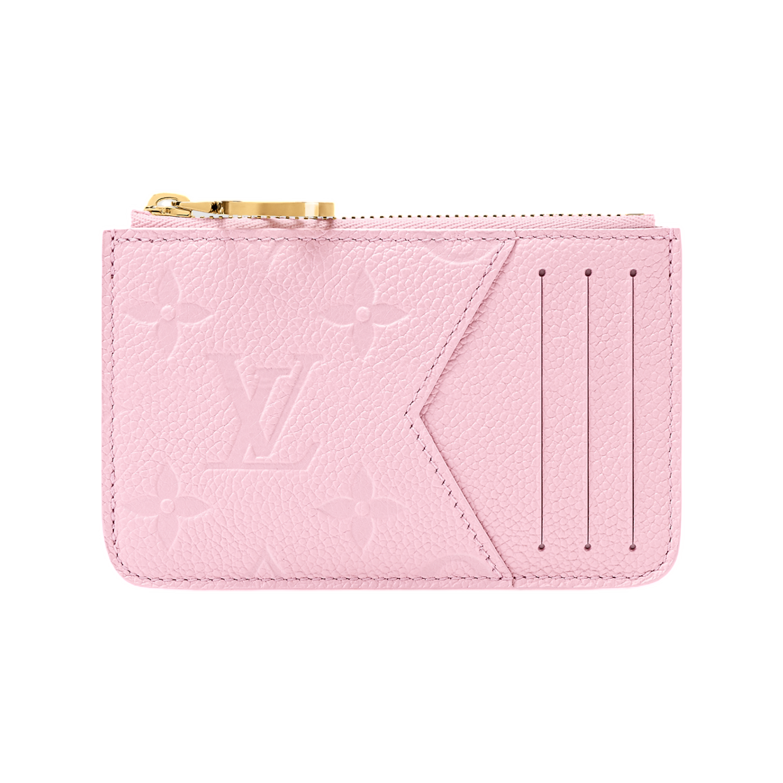 M28974 Louis Vuitton Romy Card Holder Confetti Pink