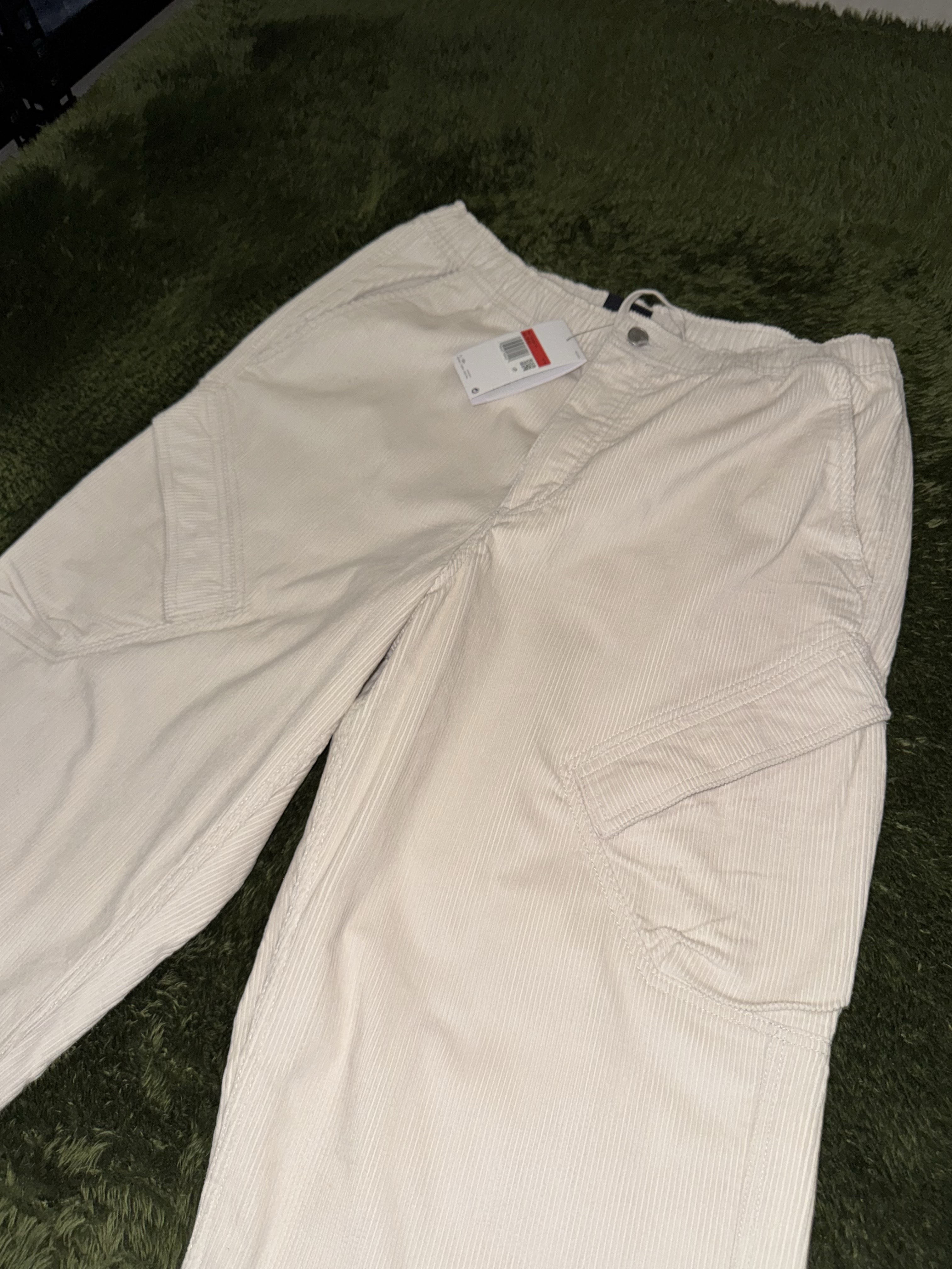 Jordan Flight Chicago Corduroy Pants Light Orewood Brown (HV0526-104) 착용 스타일 - 5
