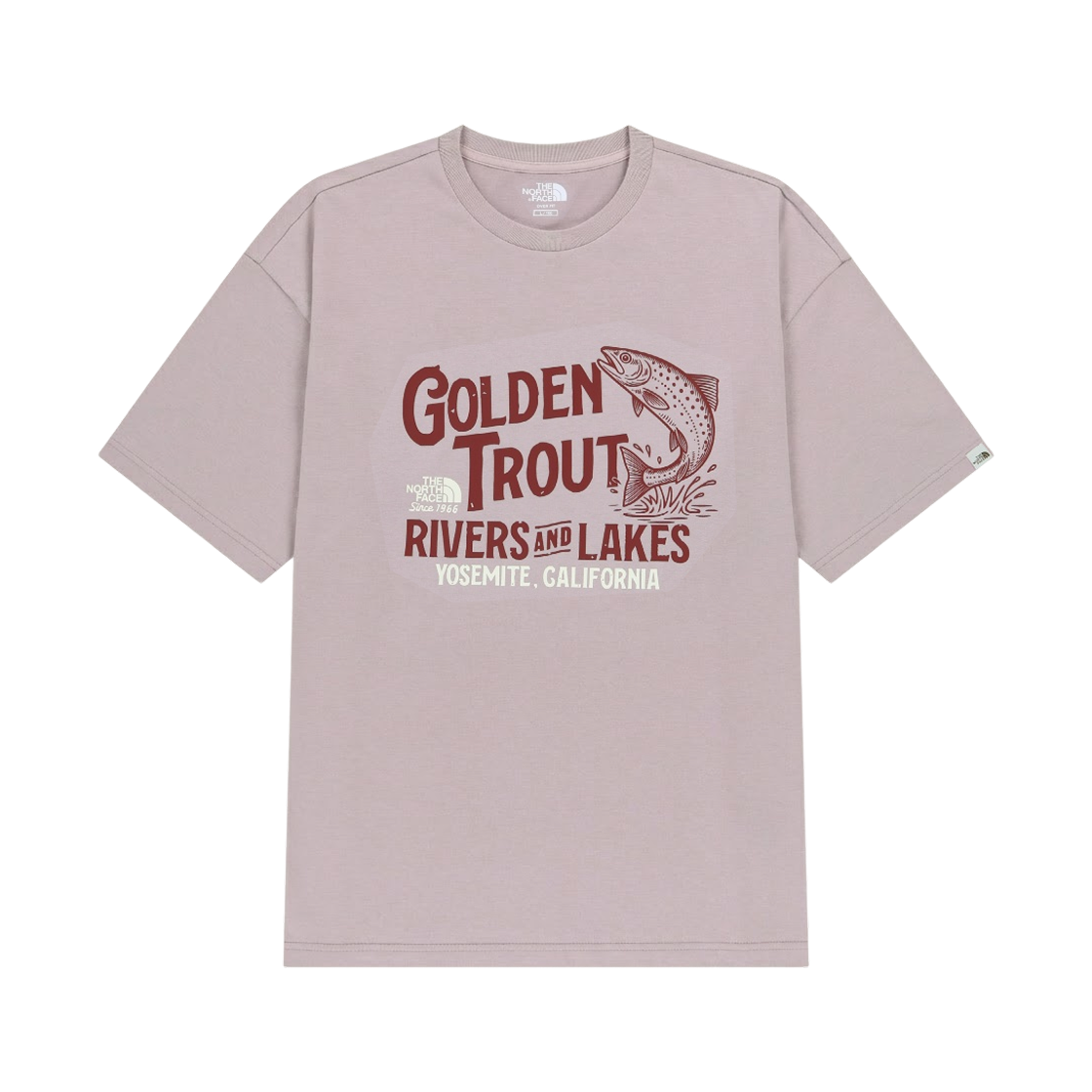 NT7US28M The North Face White Label Lake S/S R/T-Shirt Pale Pink - 26SS