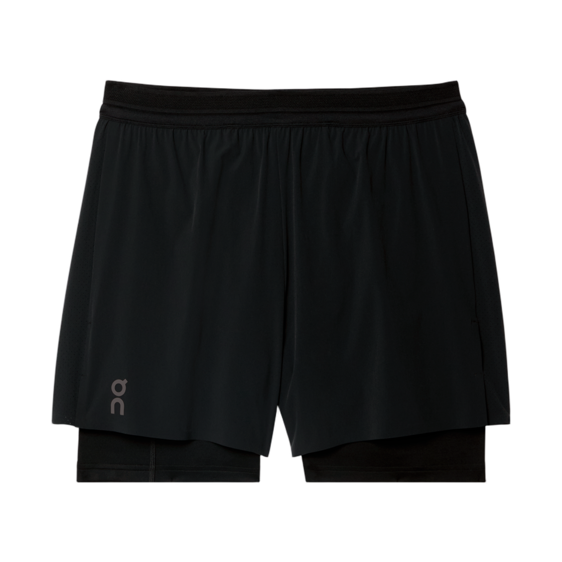 온 러닝 5인치 퍼포먼스 2/1 쇼츠 블랙(On Running 5 inch Performance 2/1 Shorts Black)