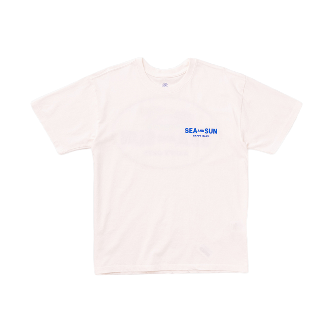 빅웨이브 컬렉티브 씨앤선 해피 데이즈 반팔 티셔츠 오프 화이트(BIGWAVE COLLECTIVE Sea And Sun Happy Days Tee Off White) - 2