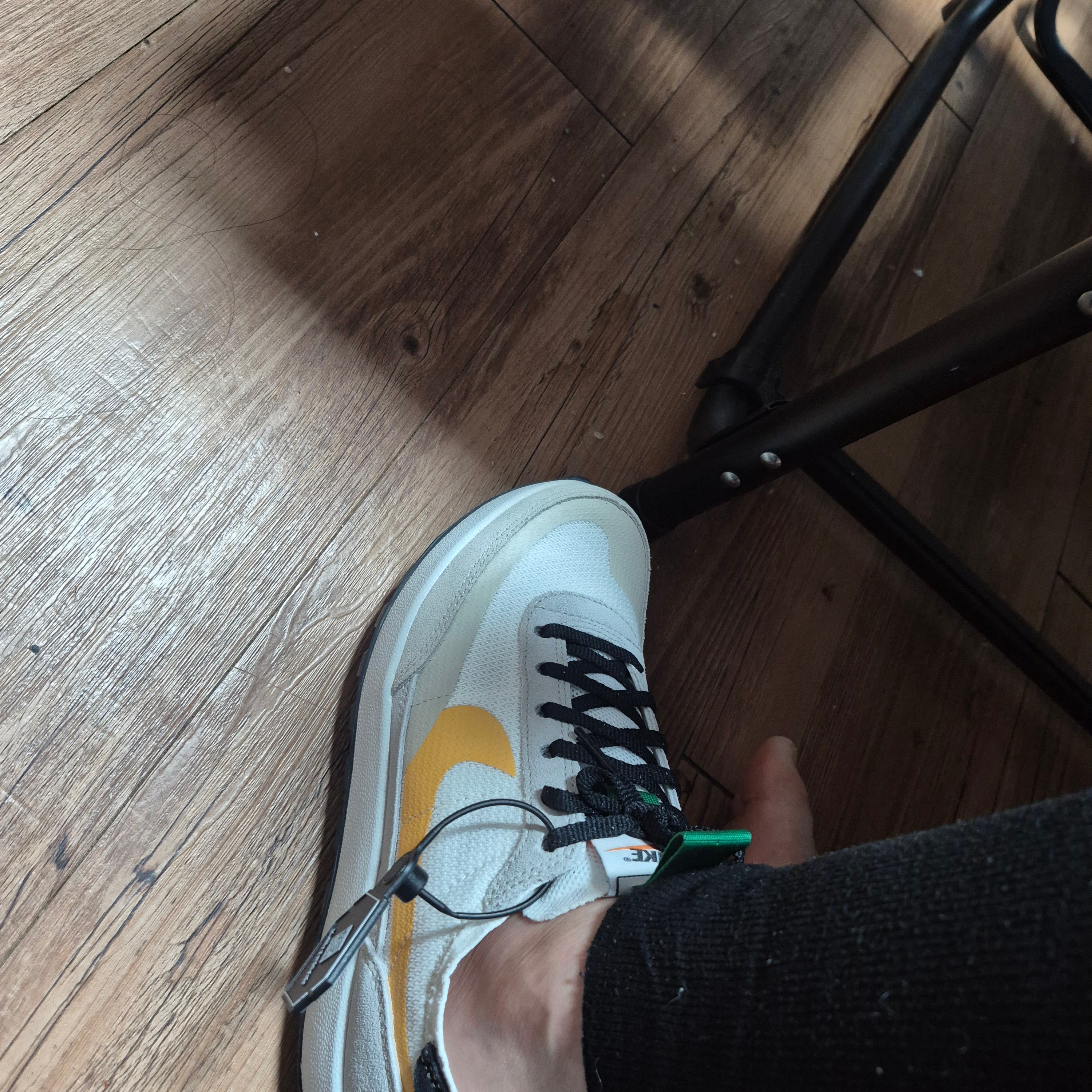 Nike x Tom Sachs General Purpose Shoe Pine Green University Gold 착용 스타일 - 1