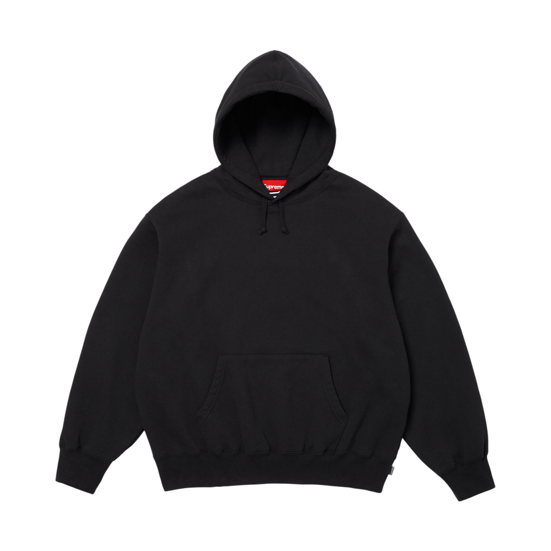 슈프림 사틴 아플리케 후드 스웨트셔츠 블랙 - 26SS(Supreme Satin Applique Hooded Sweatshirt Black - 26SS) - 2