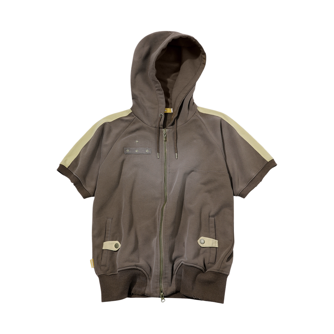 메인부스 초콜릿 후드 집업 브라운