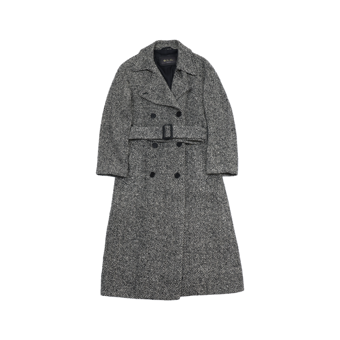 로로 피아나 FAI3131 코트 울 캐시미어 블랙(Loro Piana FAI3131 Wool Cashmere Coat Black) - 1