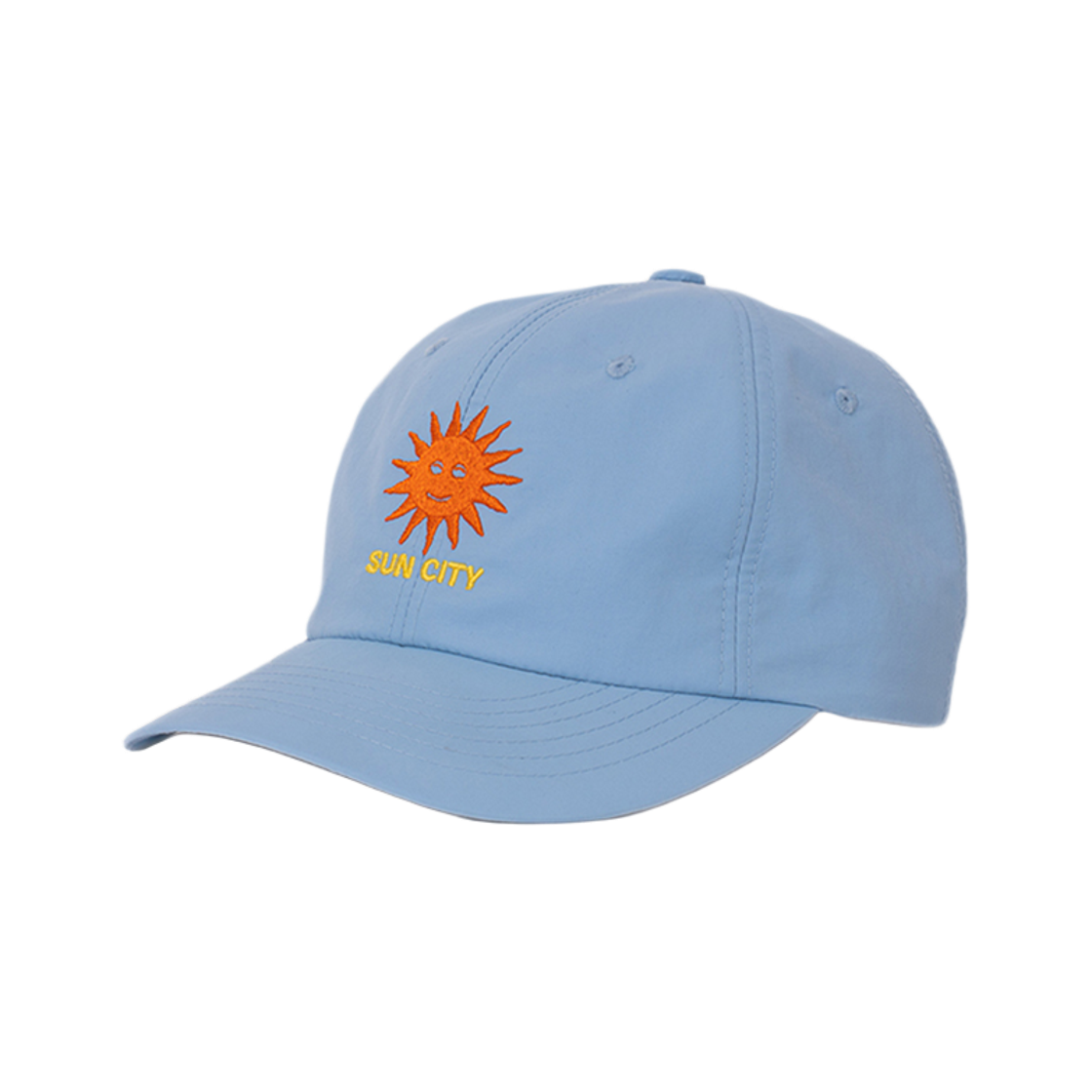 빅웨이브 컬렉티브 선시티 스마일 나일론 캡 스카이 블루(BIGWAVE COLLECTIVE Sun City Smile Nylon Cap Sky Blue) - 2