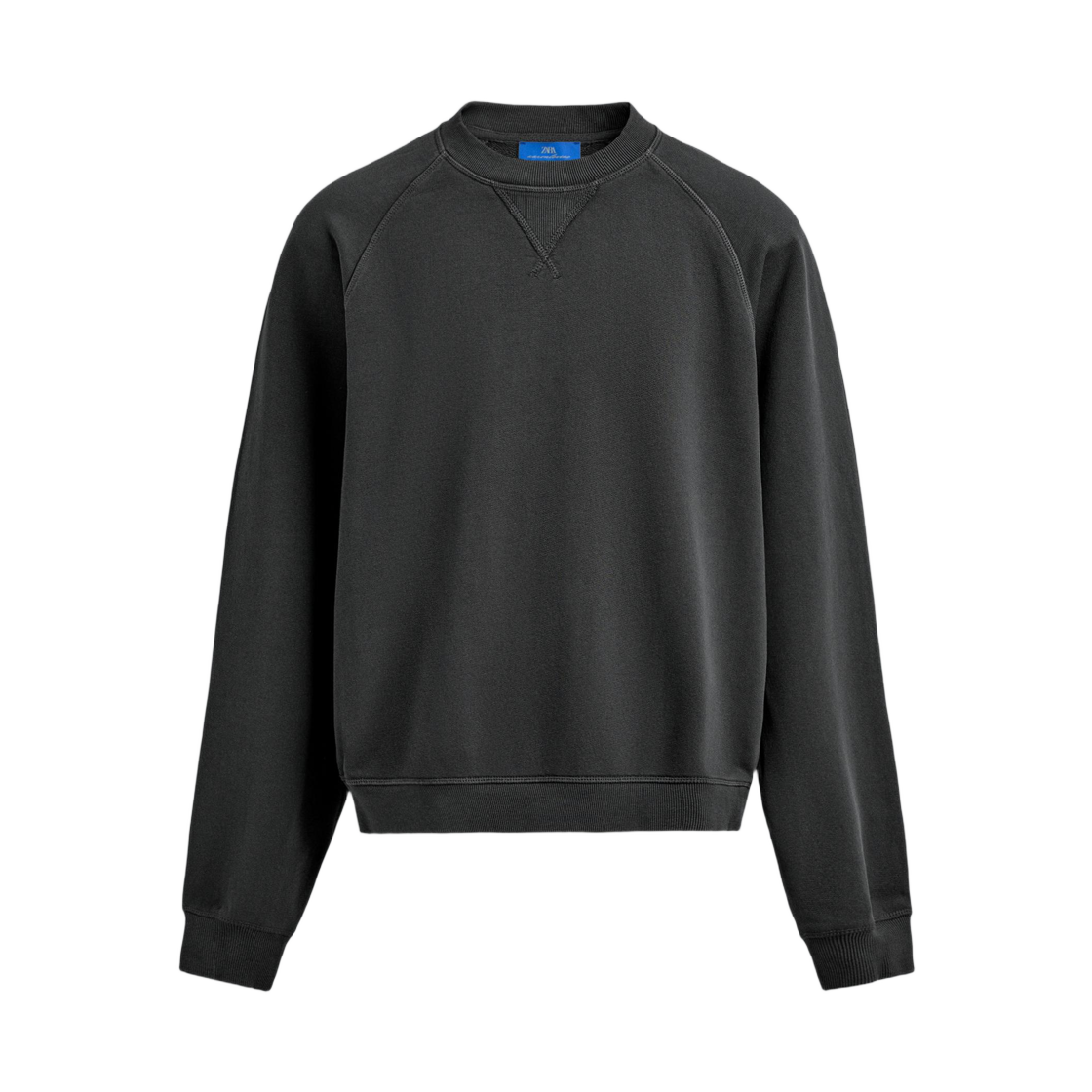 3443/315/401 Zara x Aaron Levine Washed Crewneck Sweatshirt Navy