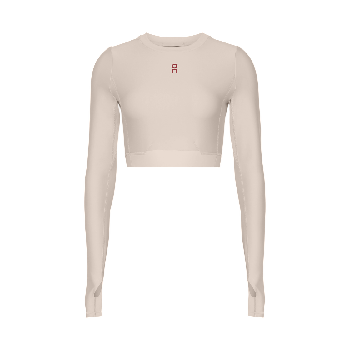 (W) 온 러닝 트레인 롱 슬리브 크롭 이어 오브 홀스 펄((W) On Running Train Long Sleeve Crop Year of the Horse Pearl)