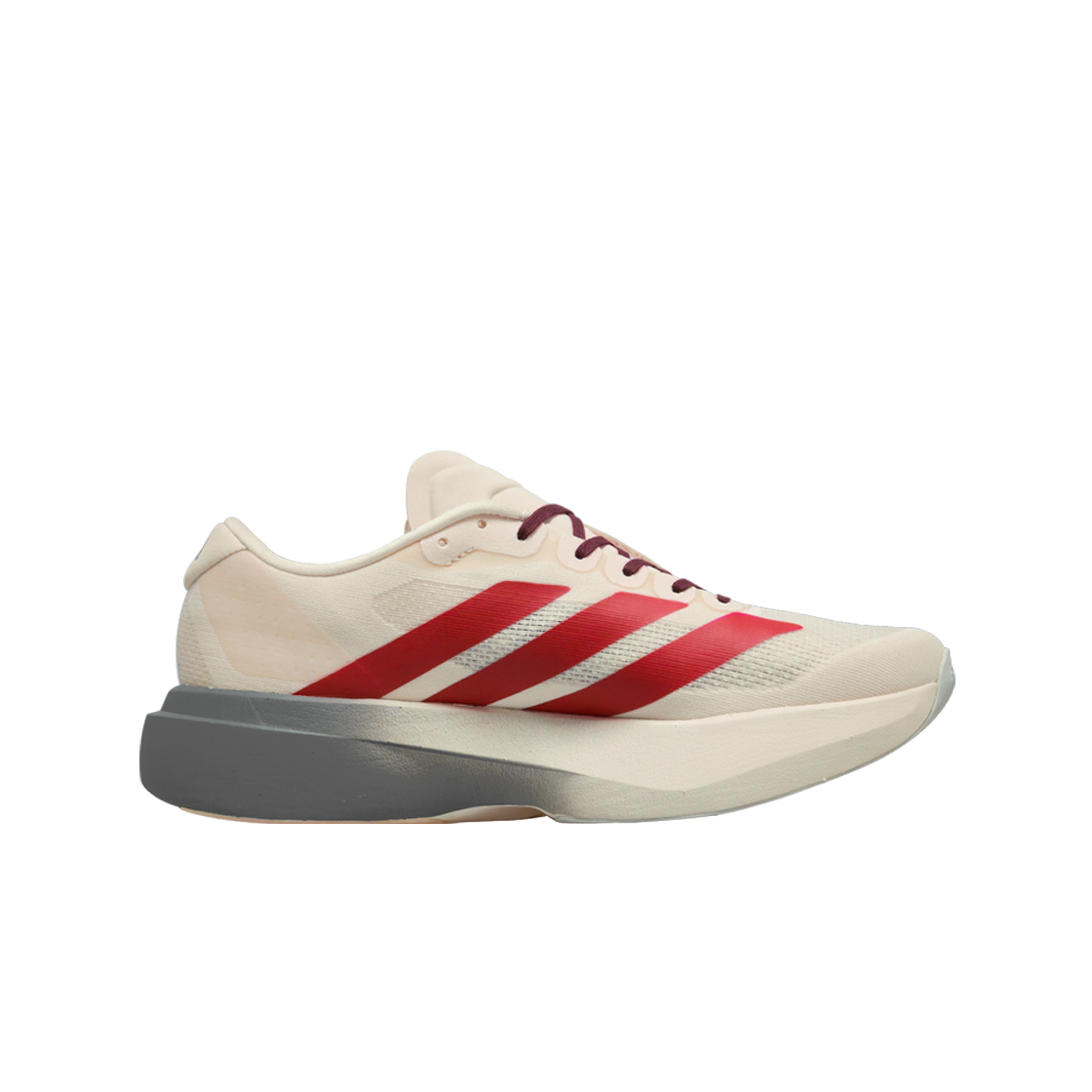[10% 쿠폰] 아디다스 아디제로 에보 SL 원더 화이트 버터 스칼렛 섀도우 레드([10% 쿠폰] Adidas Adizero EVO SL)